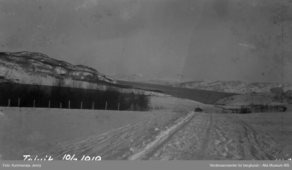 Landskapsbilde fra Talvik, 1919