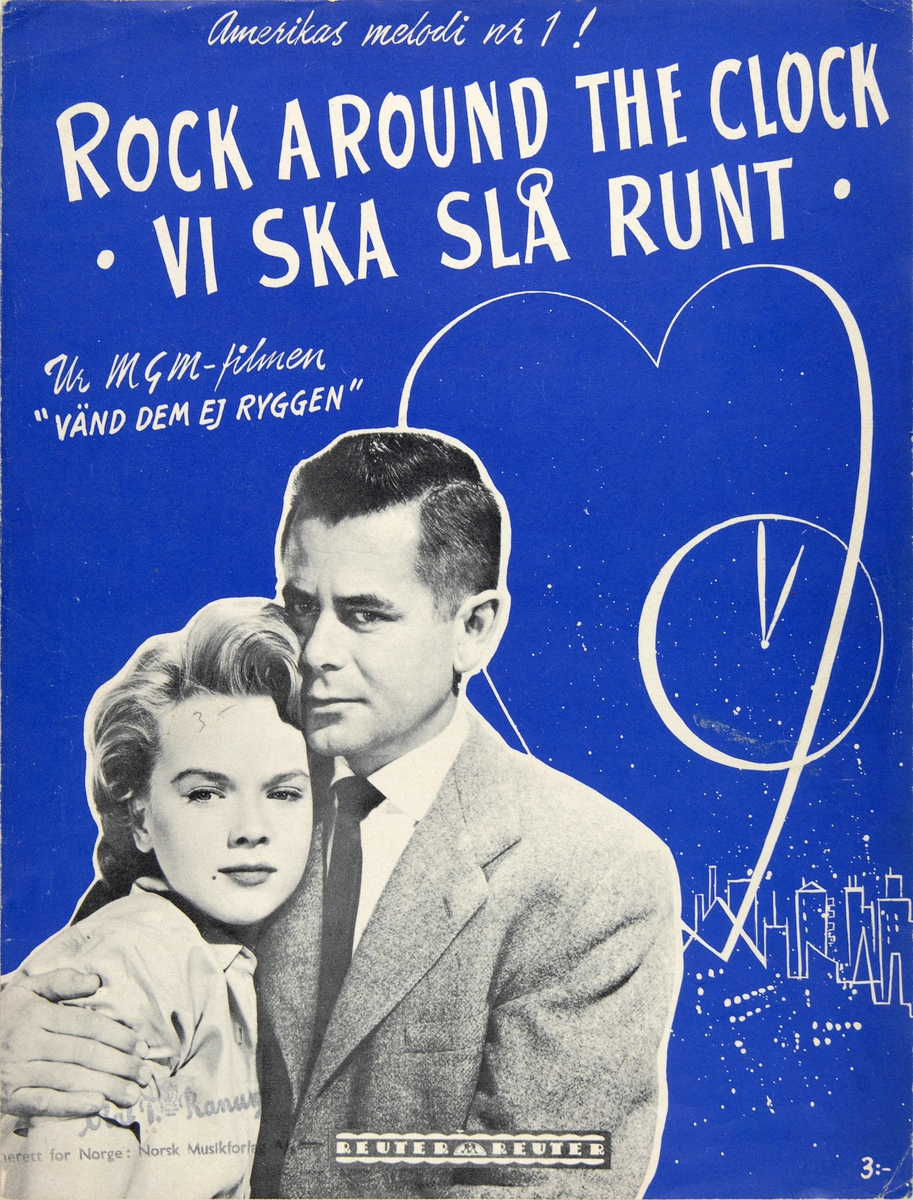 Tynne hefter omtrent i A4-format, 4 - 10 sider. Innholder noter til følgende musikk:
All I do is dream of you, av Nacio Herb Brown (komponist)
Skjönne Tahiti, av Arne Jonassen
Wonderful Copenhagen, av Frank Loesser
Annie get your gun, selection, av Irving Berlin
I det strøk hvor du bor, fra My fair Lady, av Frederick Loewe
Florentinske netter, av Nico Dostal
Fascination, av F. D. Marchetti
Arrivederci Roma, av R. Rascel
Rock Around The Clock, av Max C. Freedman
Tango charmeuse, av Jacob Gade 