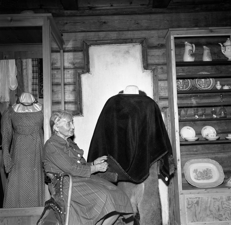 Anna Skavhaugen på Glomdalsmuseet
