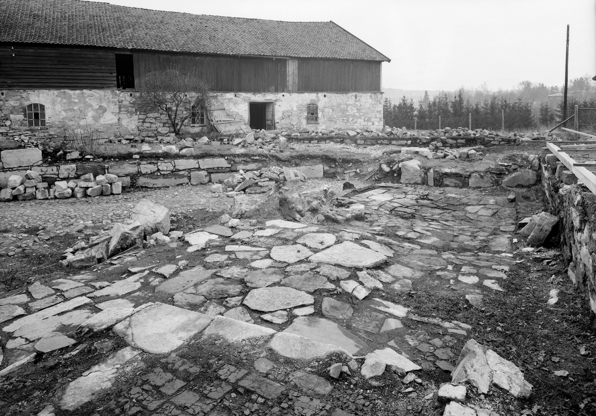 Hamar, Storhamar gård, Storhamarlåven, Hamarkaupangen, Arkeologiske undersøkelser i Hamar bispegård 1949, HKR 300,  