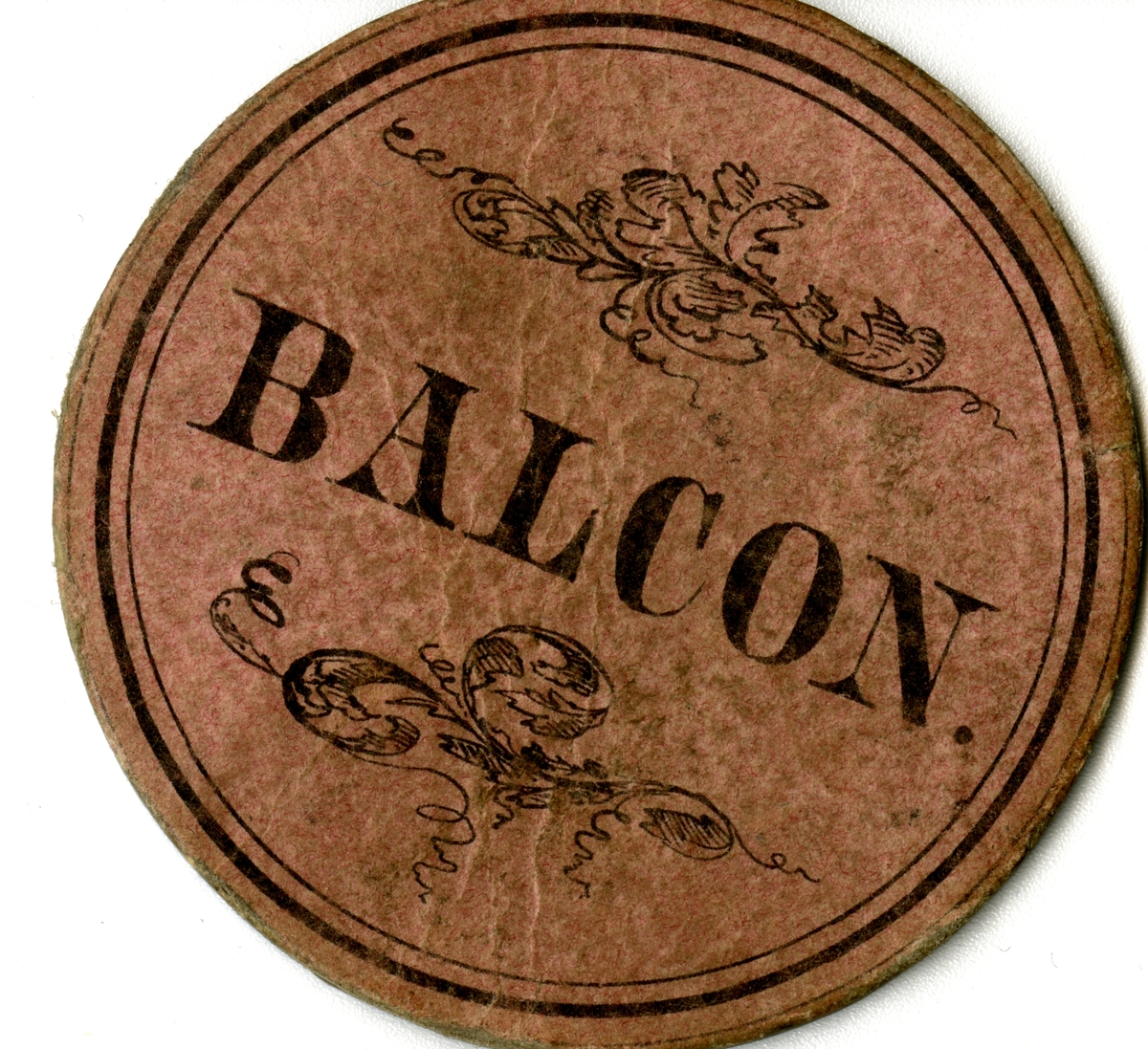 Inngangs- og plassbilletter fra Trondhjems offentlige Theater.