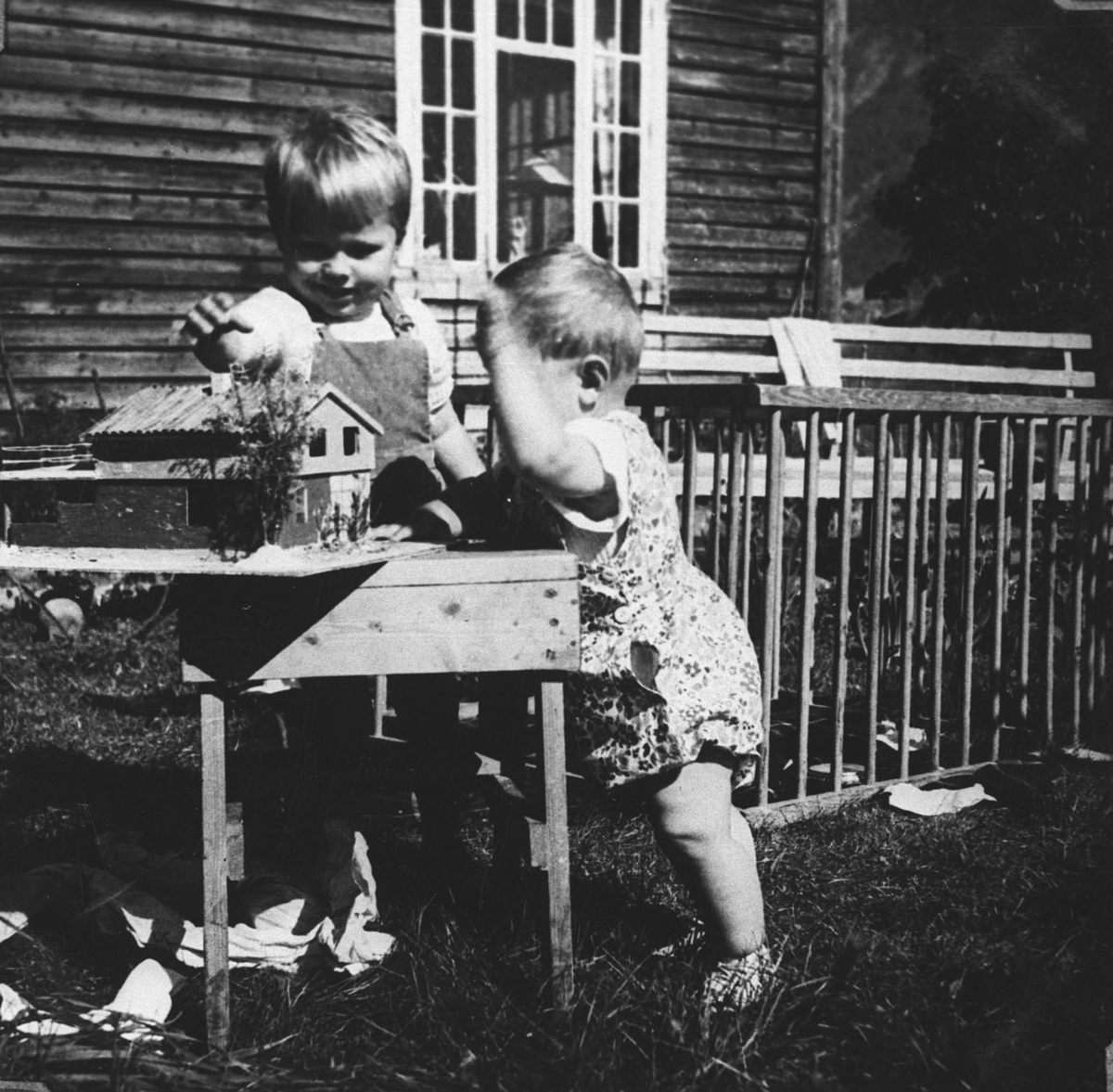 Eivind Kiberg, Gunnar Kiberg, modell, Reiret