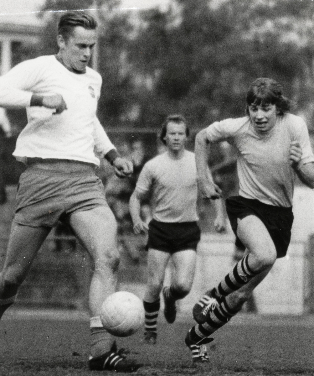 Fotballkamp på Odda stadion