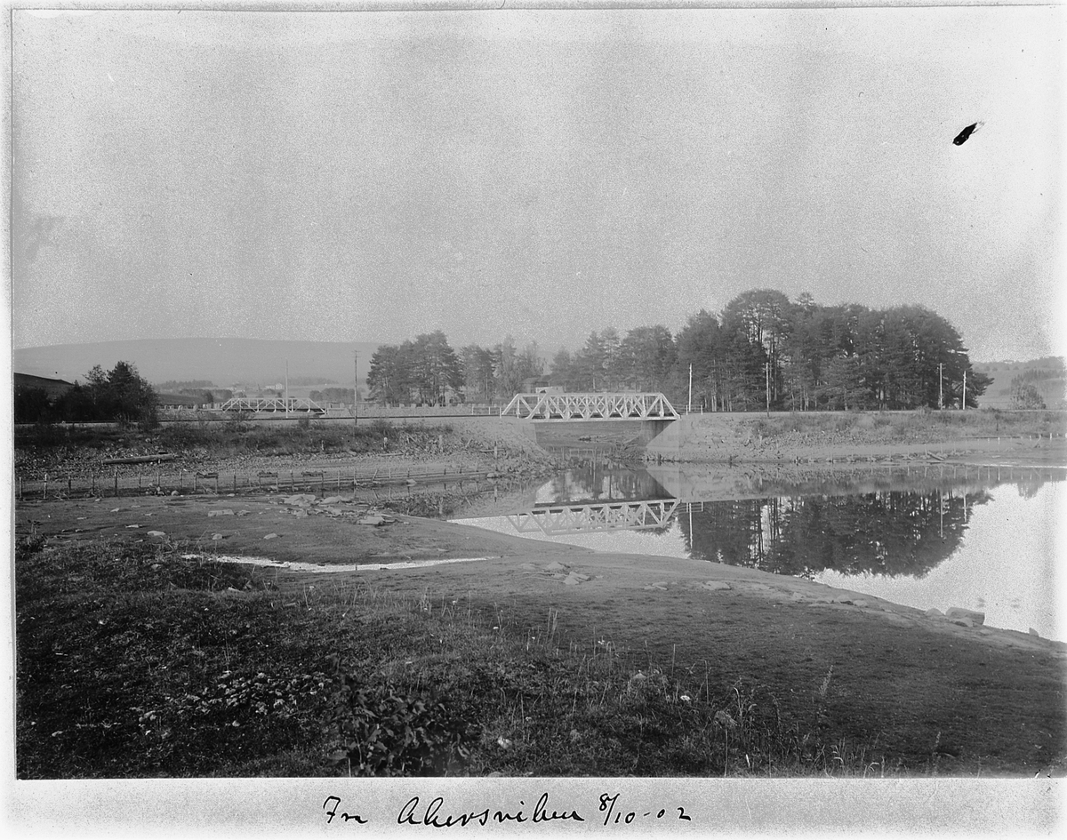 DISEN BRO, ÅKERSVIKA, FLAKSTADELVA, HAMAR, 8-10-1902. 