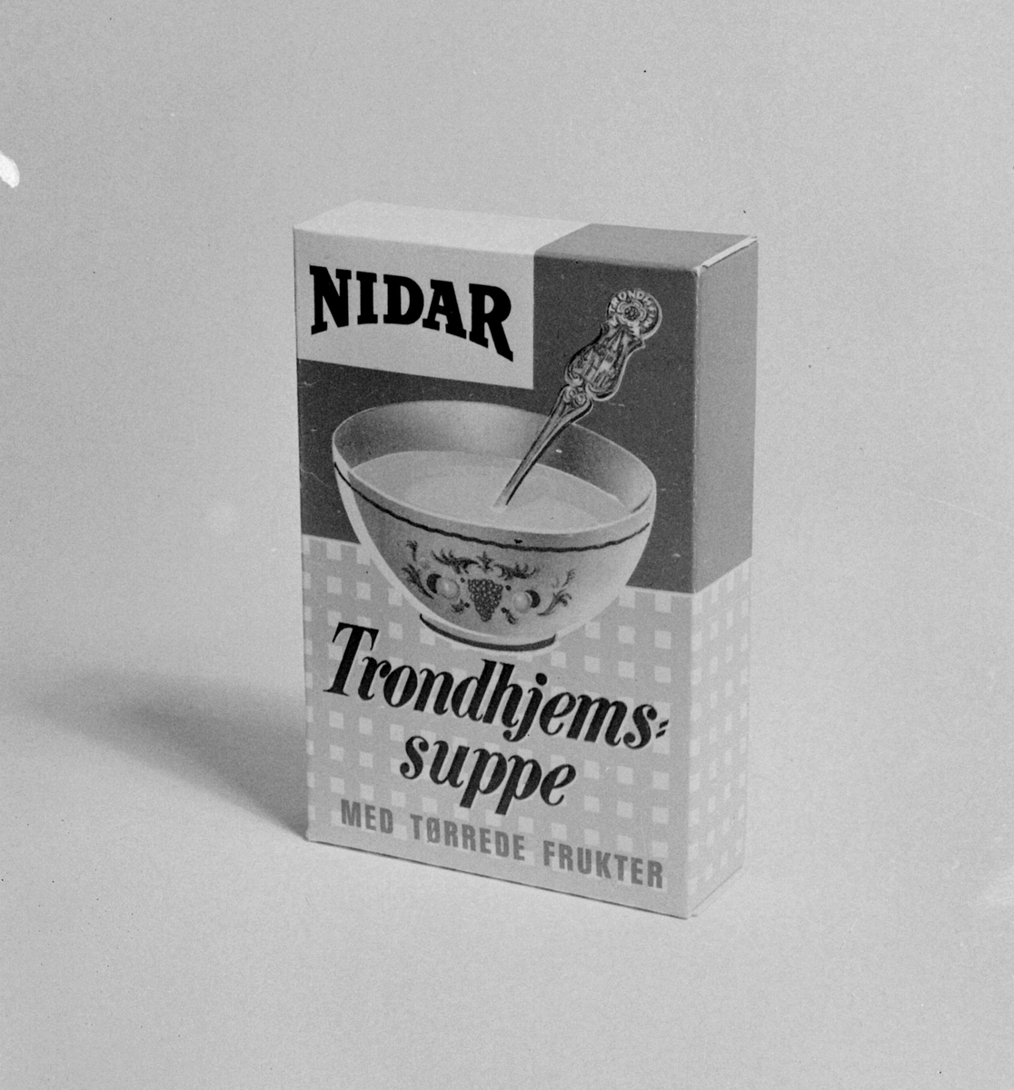 Reklame for Trondhjemssuppe fra Nidar Chokoladefabrik A/S