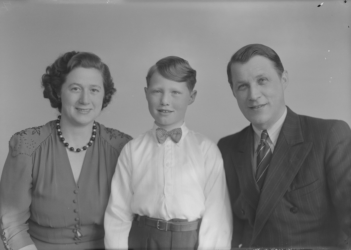 Petter Høines med familie