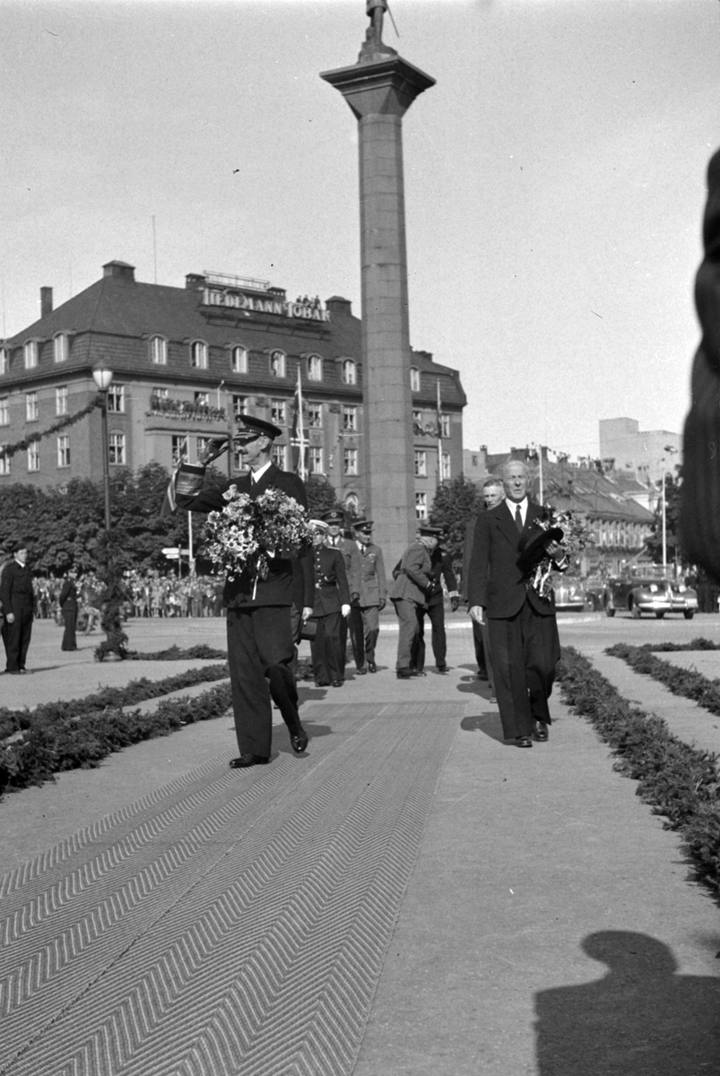 Kongebesøk 24. august 1945