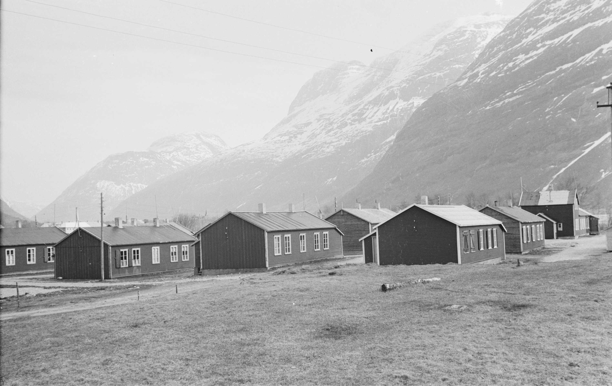 Sunndalsøra Hovedkraftstasjon - arbeidsbrakker