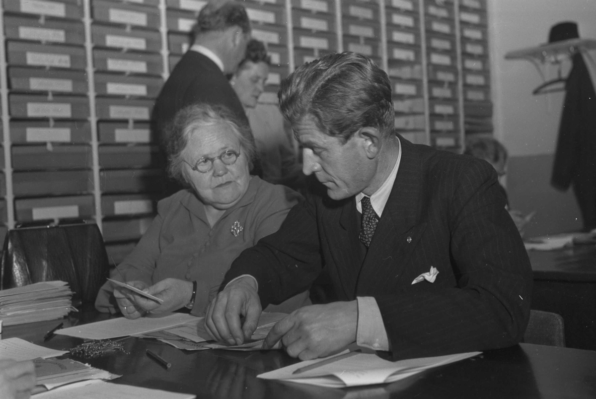 Stemmeopptelling ved stortingsvalget i 1949