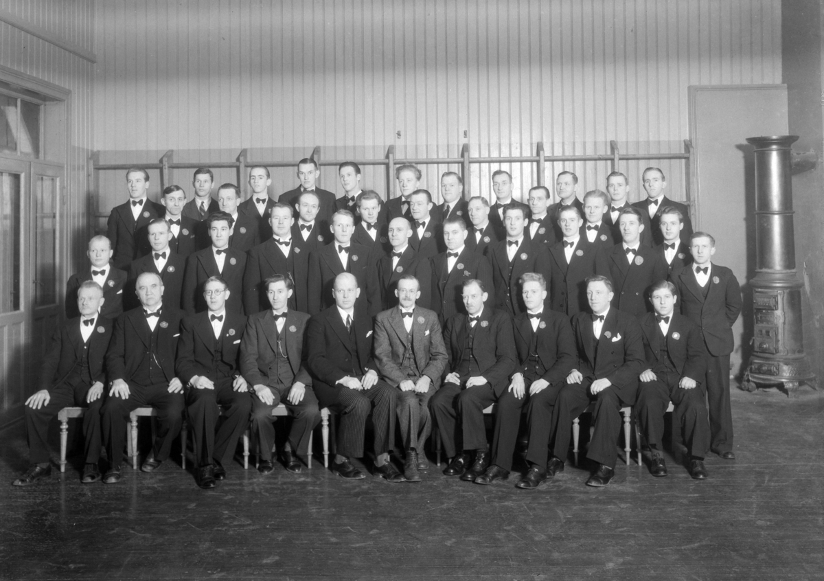 Fagforeningens Mannskor, 25-års jubileum 1940.