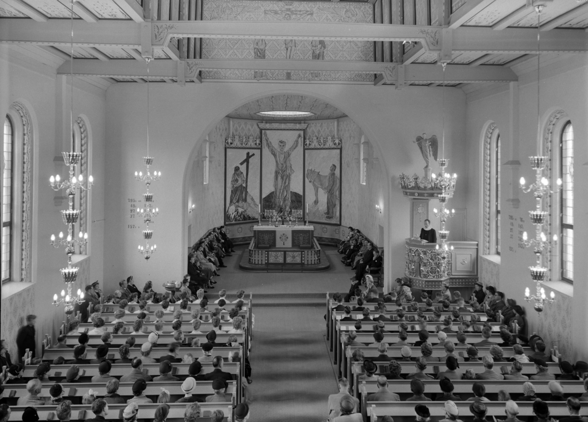 Hamar, Kirkegata 14, Hamar domkirke, konfirmasjon 1954,