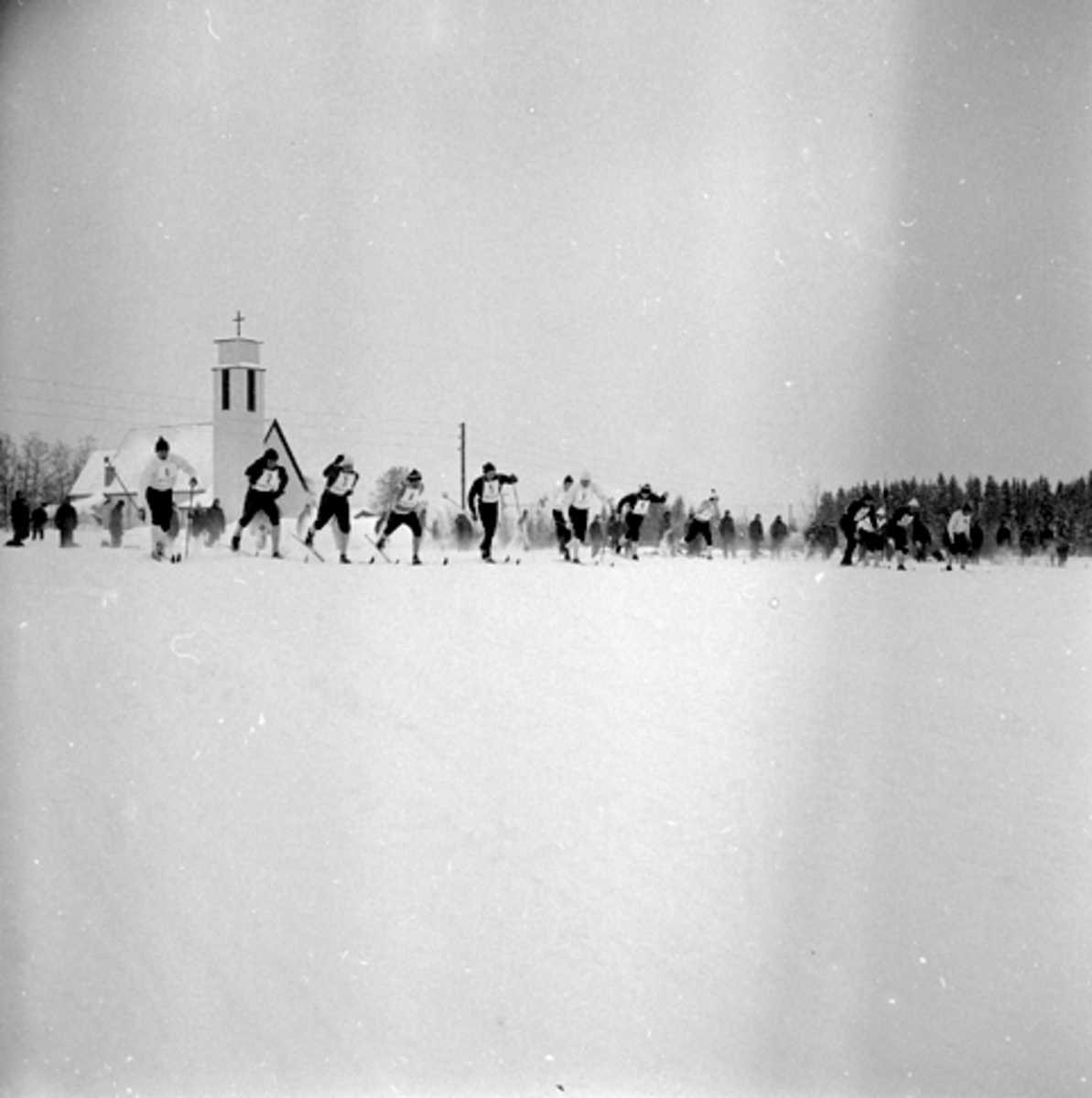 NM 1966 Hernes, langrenn, ski, stafett.