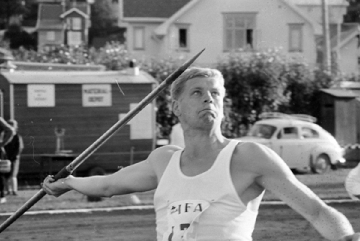 Terje Pedersen, friidrett, spyd.