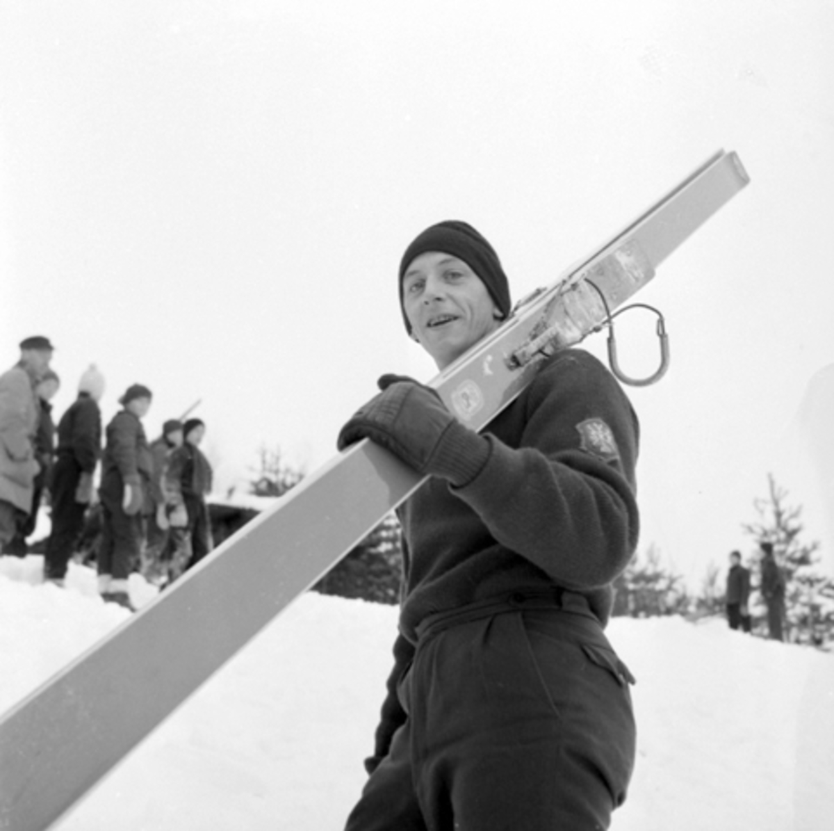 Willy Johansen, Vang, ski, hopp.