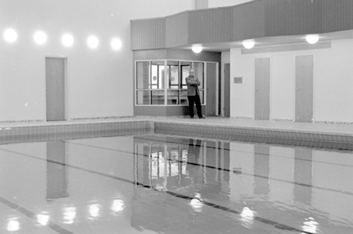 Moelv realskole, svømmehall.