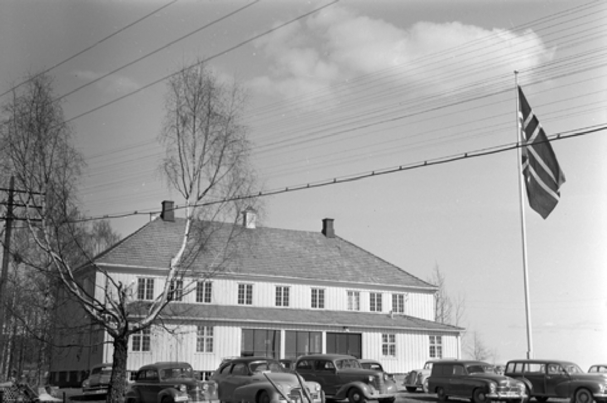 Bjørkhol forsamlingslokale i Furnes, Ringsaker. 