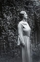 Rollebilde. Kirsten Flagstad som Sieglinde i Valkyrien, oper