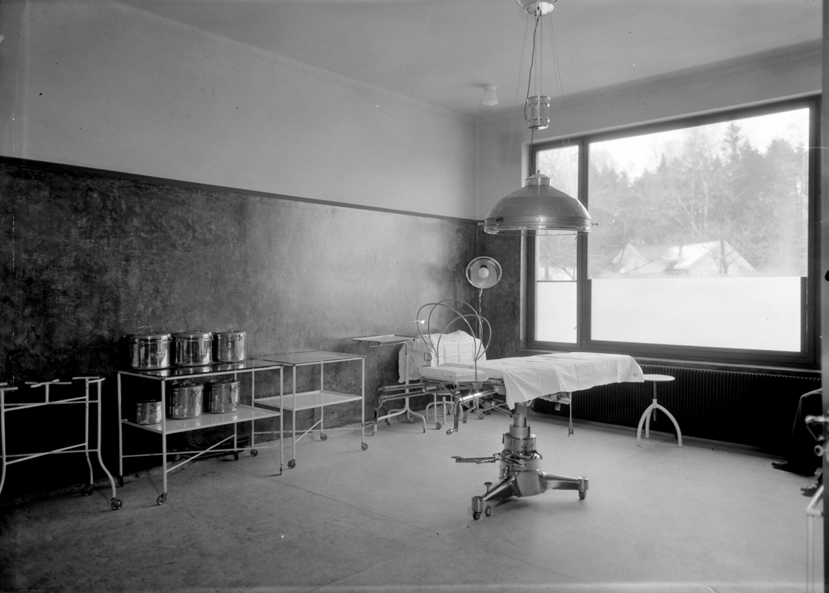 Hamar, Skolegata 32, Hamar sykehus, interiør, operasjonsrom,