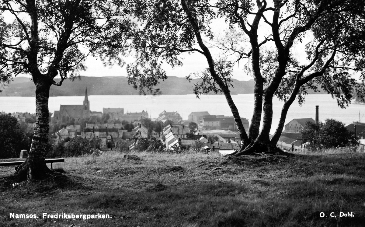 Namsos. Fredriksbergparken