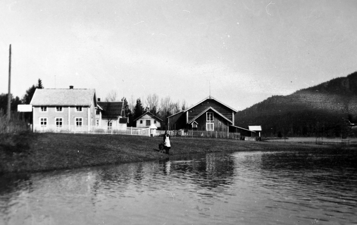 Midtstuen under flommen
