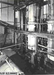 Fabrikkbygningen interiør - Klevfos Cellulose- & Papirfabrik, Ådalsbruk i Løten kommune