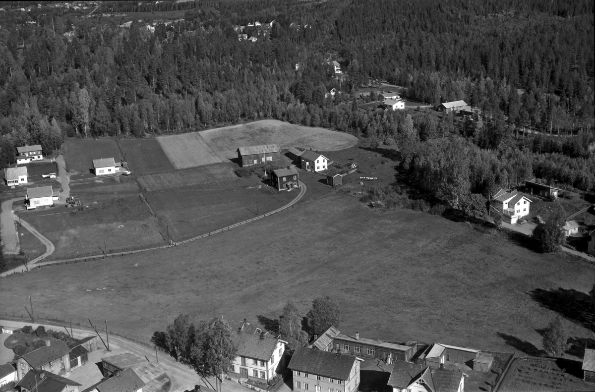 Bebyggelsen langs Frydenlundvegen