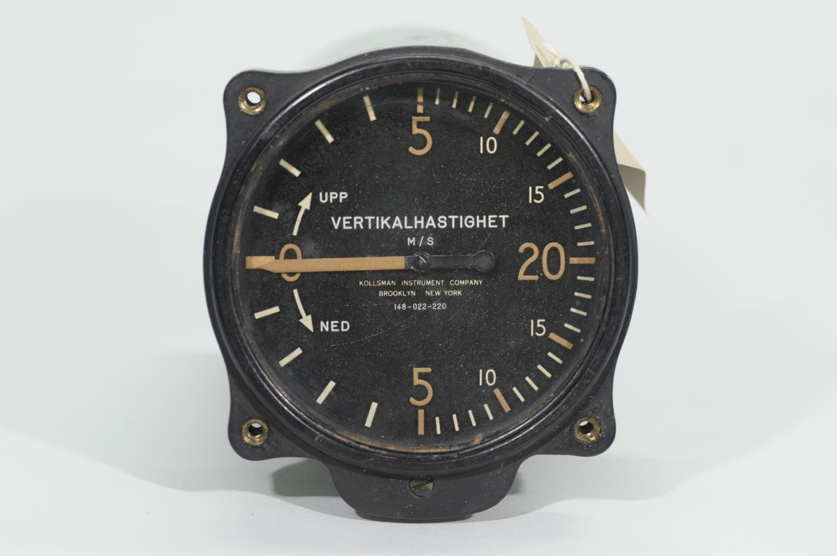 Variometer 148-022 graderad 0-+20 och 0- -20. För Fpl m/?