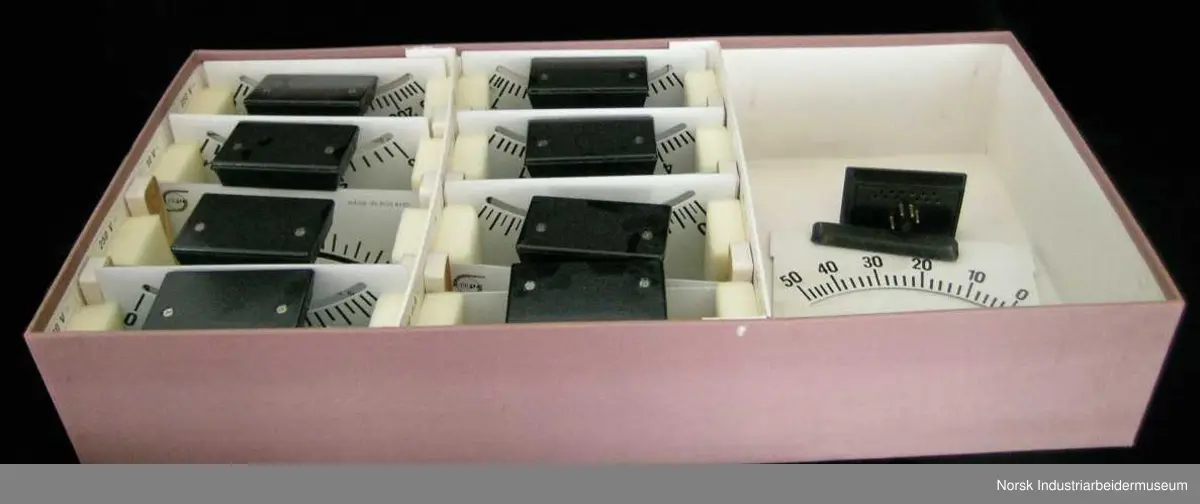 Eske med galvanometer (15 stk i esken)