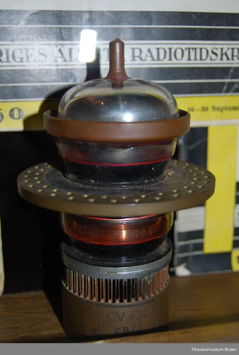 Sändartriod för högfrekvens (UHF)