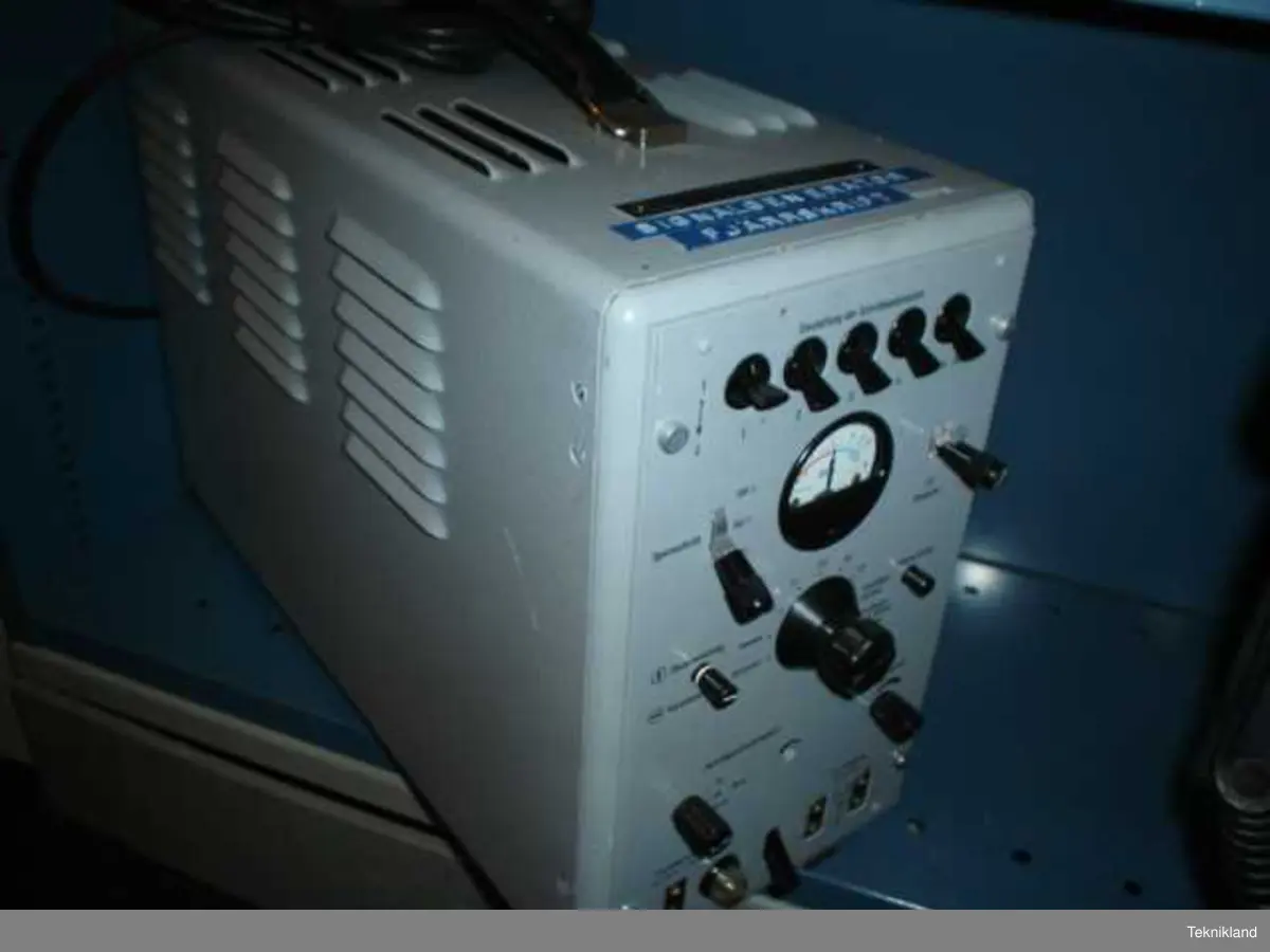 Signalgenerator för fjärrskriftsmaskin.