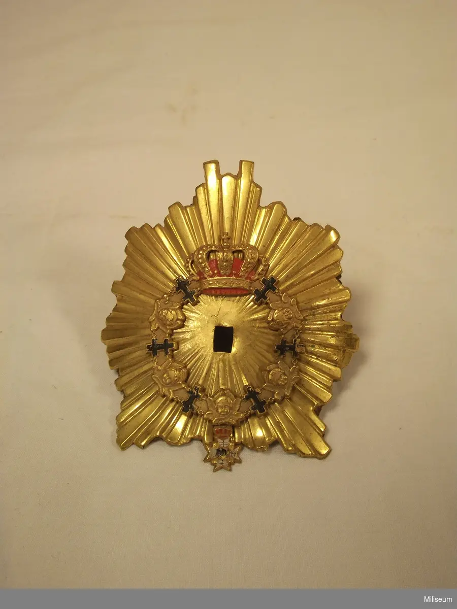 Mössplåt för intendent m/1880 (troligtvis)