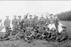 Gruppbild från bivacken vid Örlen, Fagersanna under sommarmarschen 1931.