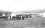 Fredsbivack vid Örlens södra strand, 1930-talet.