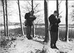 Livregementets husarer, K3. Övning Umeå 1940-tal.