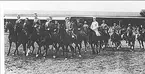 Aachen 1929. C Bonde officer K 3, Skövde. Rolf Örn på Cora segrade i Grosse Preis.