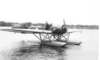 Karlsborg 1937. Flygplan Hansa (S5).