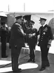 F6 Karlsborg 1964. Lord Mountbatten besöker F6.