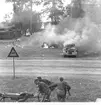 Fallskärmsjägarskolan i Karlsborg 1957.