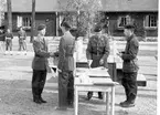 Fallskärmsjägarskolan i Karlsborg 1961.