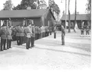 Fallskärmsjägarskolan i Karlsborg 1961.