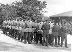 Fallskärmsjägarskolan i Karlsborg 1956.