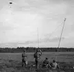 Fallskärmsjägarskolan i Karlsborg 1952.Samband.