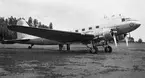 Fallskärmsjägarskolan i Karlsborg 1956.DC3 Örnen.