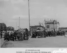 A6. 50-årsjubileum 1948. Hedersbatt i ställning vid platsen för Jönköping slott.