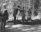 Fallskärmsjägarskolan i Karlsborg 1956.Orientering.