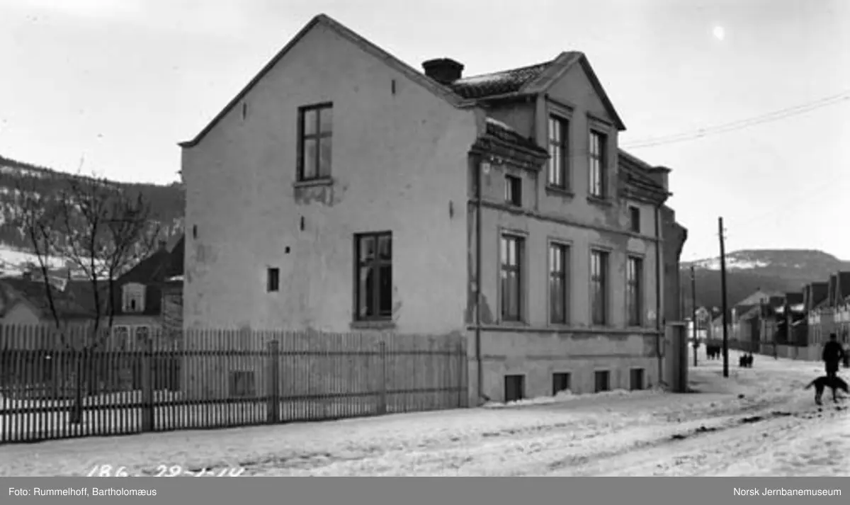 Boligen til sjefen på Sundland Verksted, Ola Brinck Kalland, i Griffenfeldts Gate i Drammen