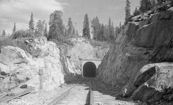 Nordlandsbaneanlegget : utvidelse av skjæring søndre innslag