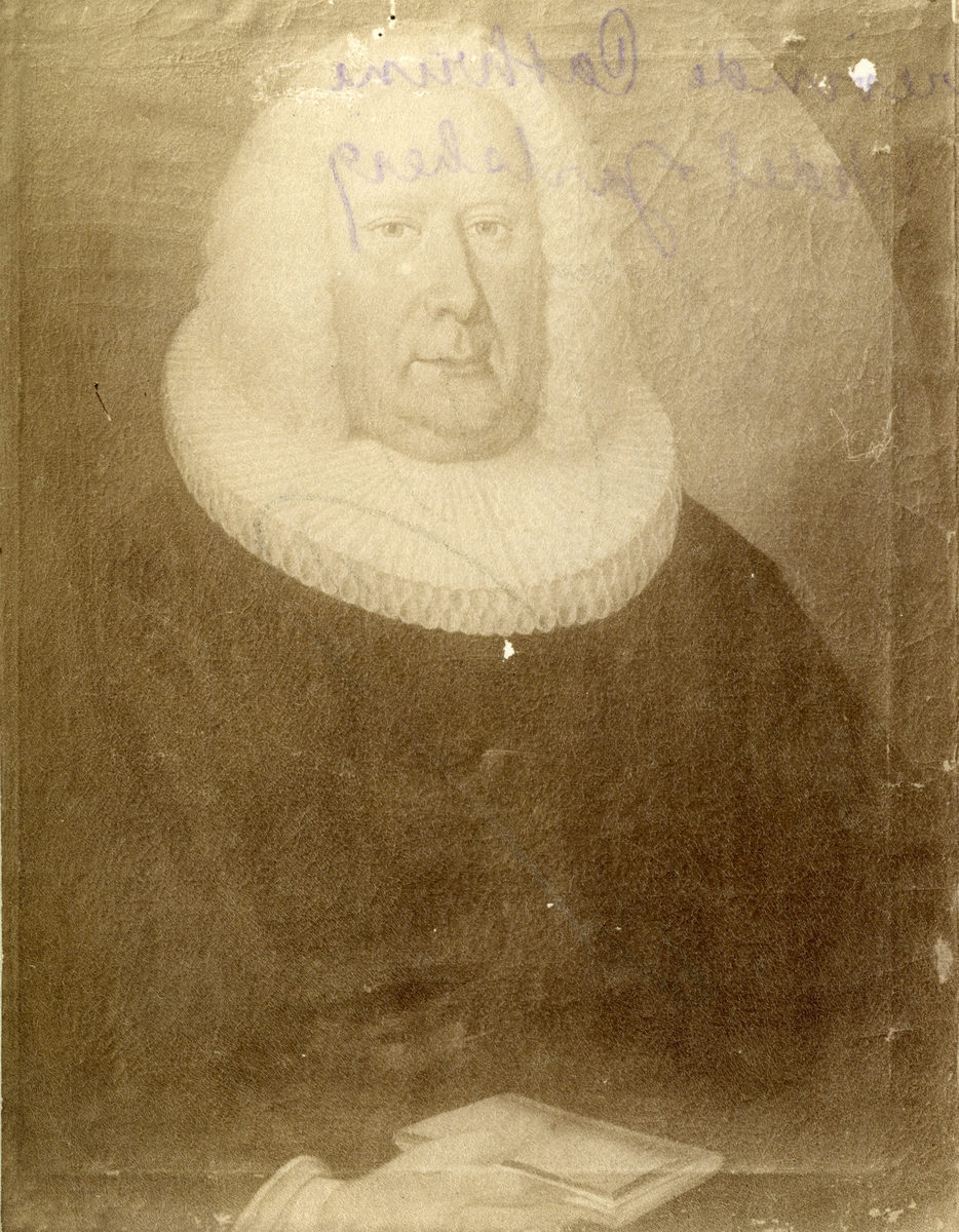 Portretter, Nils Paulsen Arctander (1696-1764), sokneprest i Borge kirke, Sellebakk, Østfold.
