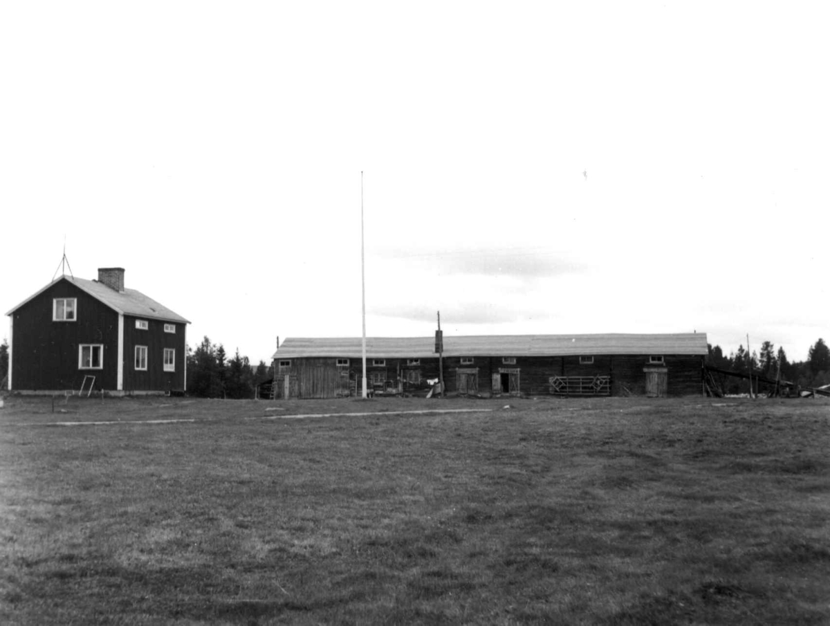 Nils Larssons bolig og uthus, Maskaur 1956.