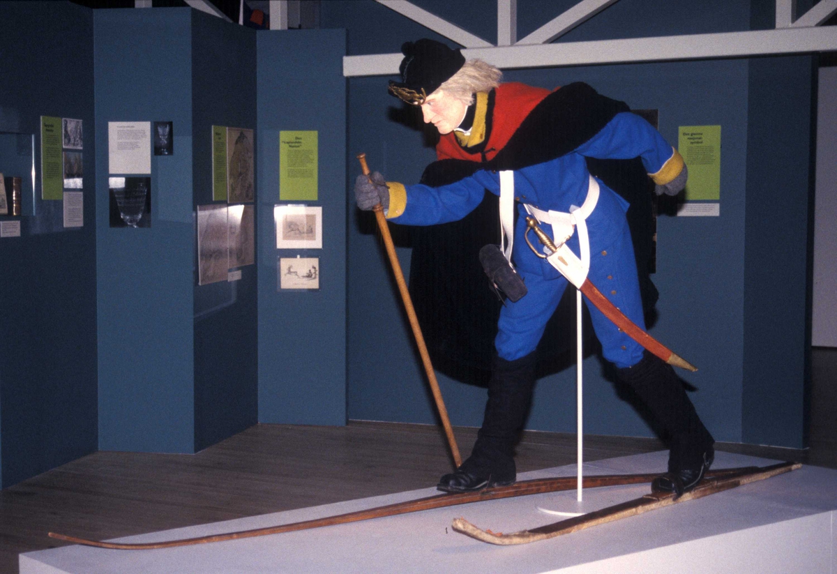 Fra utstillingen "Jakten på det norske" på Norsk Folkemuseum 1997.

